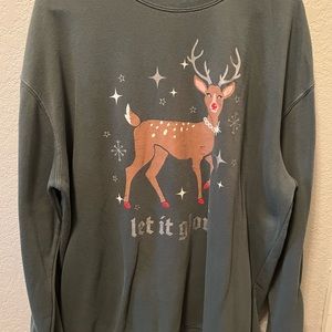 Living Fully Christmas collection sweatshirt